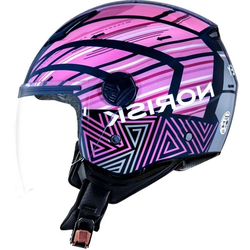 Capacete Norisk Orion Journey - Rosa - Moto One