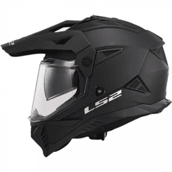 Capacete Ls2 Mx702 Pioneer Il - Preto Fosco - Moto One