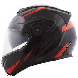 Capacete Norisk Ff345 Route Motion - Preto Cinza V... - Moto One