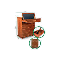 Cômoda Porta Jóia - Nathalia - 498 - Móveis Rezende 