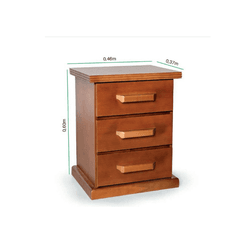 Mesa de Cabeceira Nathalia - Nathalia - 9135 - Móveis Rezende 