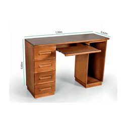 Escrivaninha Nathalia - Nathalia - 957 - Móveis Rezende 