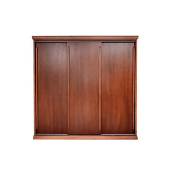 Roupeiro c/ Portas de Correr e Gavetas Internas - ... - Móveis Rezende 