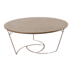 Mesa Centro Lótus ø90 - 10115 - Móveis Rezende 