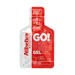 GO! Recovery Gel Caixa com 10 unidades de 30g Atlh... - MSK Suplementos