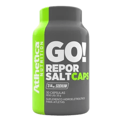 Go Repor Salt Caps Cápsula de Sal 30Caps Atlhetica... - MSK Suplementos