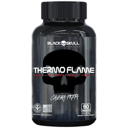 Thermo Flame 360mg 60Caps Black Skull - 7898708731... - MSK Suplementos