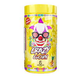 Crazy Clown Pré-Treino 300g Demons Lab Yellow Blod... - MSK Suplementos