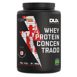 Whey Protein Concentrado Pote 900g Dux Nutrition Lab Banoffee