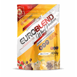 Euroblend Whey Protein Refil 900g EuroNutry Baunil... - MSK Suplementos