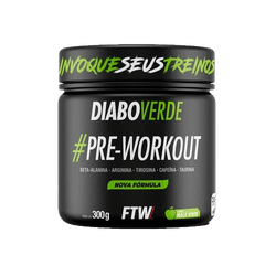 Diabo Verde Pré Treino 300g FTW Maça Verde - 78995... - MSK Suplementos