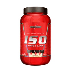 Whey Iso Triple Zero Pote 907g Integral Médica Bau... - MSK Suplementos