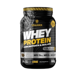 Whey Protein Concentrado E Isolado Pote 900g Leade... - MSK Suplementos