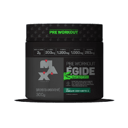 Égide Pré Workout 300g Max Titanium Abacaxi com Ho... - MSK Suplementos