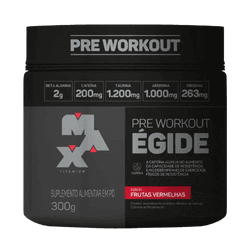 Égide Pré Workout 300g Max Titanium Frutas Vermelh... - MSK Suplementos