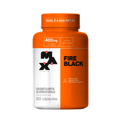 Ultimate Fire Black 60Caps Max Titanium - 78989447... - MSK Suplementos