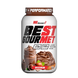 Whey Best Gourmet Pote 907g MK Supplements Avelã C... - MSK Suplementos