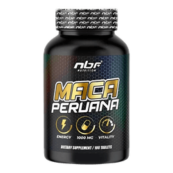 Maca Peruana 1000mg 100 Tablets Nbf Nutrition - 07... - MSK Suplementos