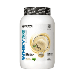 Whey Zero Lactose 900g Nutrata Baunilha - 78985992... - MSK Suplementos
