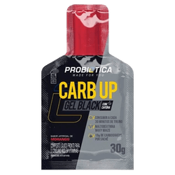 Carb UP Gel Black com Cafeína 1 Sachê de 30g Probi... - MSK Suplementos