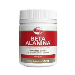 Beta Alanina 120g Vitafor - 7898665432709 - MSK Suplementos