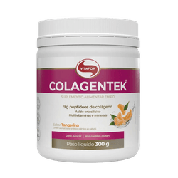 Colagentek Colágeno 300g Vitafor Tangerina - 78986... - MSK Suplementos