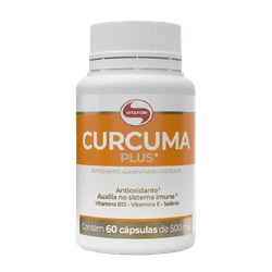 Curcuma Plus 60Caps Vitafor - 7898665434635 - MSK Suplementos