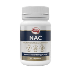 NAC 600mg 30Caps Vitafor - 7898665434116 - MSK Suplementos