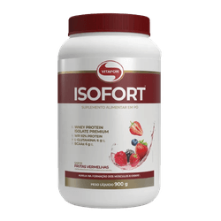 Whey Isofort 900g Vitafor Frutas Vermelhas - 78986... - MSK Suplementos