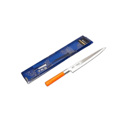 FACA SASHIMI CABO PLAST LARANJA 240M (UN) - MURAKAMI DISTRIBUIDORA