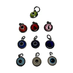 Pingente Olho Grego De Alpaca Varias Cores! - 150-... - MUSAKALL