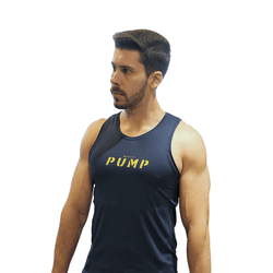 Regata Slim Aerodry Azul Marinho - MUSCLEPUMP