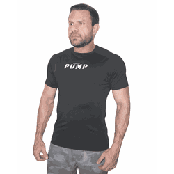 Camiseta Raglan Aerodry Preta - MUSCLEPUMP