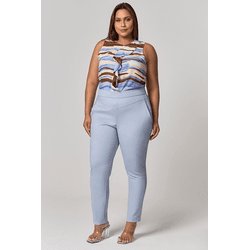 Calça Alfaiataria Recorte Frontal MySize - Image W... - MYSIZE