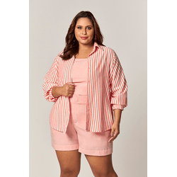 Camisaria Listrada Nature MySize - MYSIZE