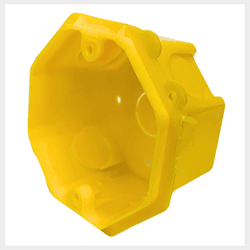 Caixinha Octagonal De Luz 3x3 Pequena de Embutir A... - Alfa Materiais Elétricos