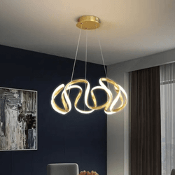 Lustre Pendente Moderno 48w Bivolt 3 temperaturas ... - Alfa Materiais Elétricos