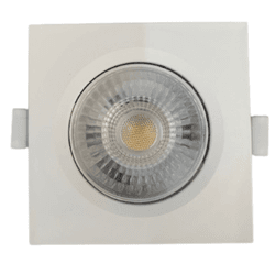 SPOT EMBUTIR LED 5W QUADRADO BRANCO BIVOLT - 86502... - Alfa Materiais Elétricos