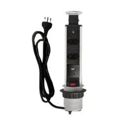Torre De Tomada Com 2 Tomadas 10a/20a + 2 USB tip... - Alfa Materiais Elétricos
