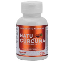 Natu Cúrcuma 60 cps - Amazon Struthio - P0213 - New Quantic