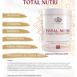 Suplemento Alimentar Total Nutri – Vitaminas, mine... - New Quantic