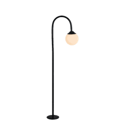 ESPETO 60CM C/ GLOBO LEITOSO 12CM PRETO 1XG9 - Nicolucci