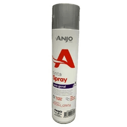 TINTA SPRAY ANJO USO GERAL ALUMINIO 400ML - 02513 - Nobel Tintas