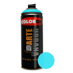 SPRAY COLORGIN ARTE URBANA FOSCO AZUL CELESTE 400M... - Nobel Tintas
