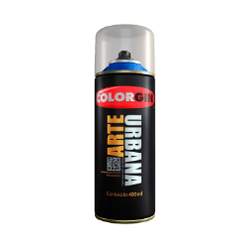 SPRAY COLORGIN ARTE URBANA FOSCO AZUL MIRO 400ML -... - Nobel Tintas