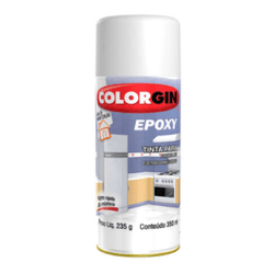 SPRAY COLORGIN EPOXY BRANCO BRILHANTE 350ML - SHER... - Nobel Tintas