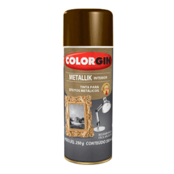 SPRAY COLORGIN METALLIK BRONZE 350ML - SHERWIN WIL... - Nobel Tintas