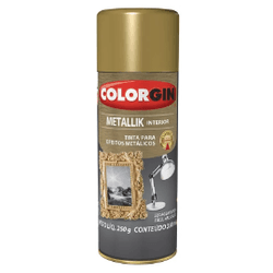 SPRAY COLORGIN METALLIK DOURA 350ML - SHERWIN WILL... - Nobel Tintas