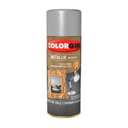 SPRAY COLORGIN METALLIK PRATA 350ML - SHERWIN WILL... - Nobel Tintas