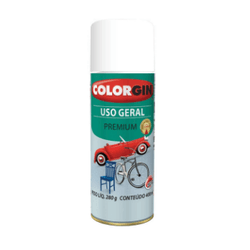 SPRAY COLORGIN USO GERAL FOSCO BRANCO INTENSO 400M... - Nobel Tintas
